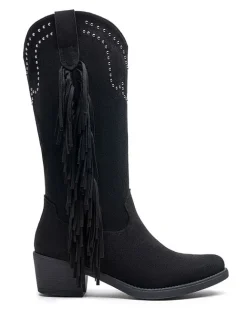 Foreverfolie Stiefel & Boots^Westernstiefel in Schwarz