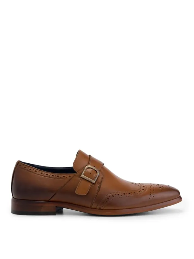 DENBROECK Schnürschuhe^Whitehall St. in Cognac