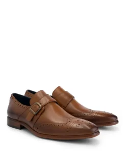 DENBROECK Schnürschuhe^Whitehall St. in Cognac