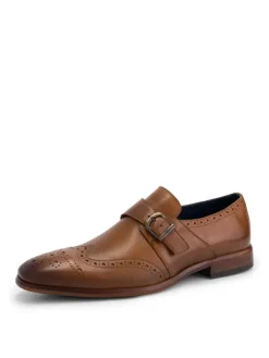 DENBROECK Schnürschuhe^Whitehall St. in Cognac