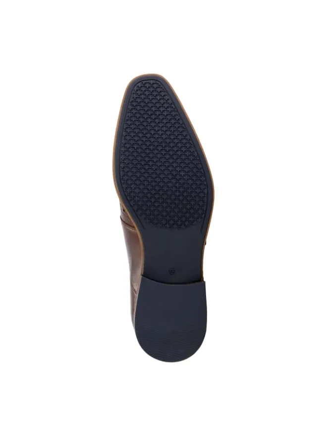 DENBROECK Schnürschuhe^Whitehall St. in Cognac