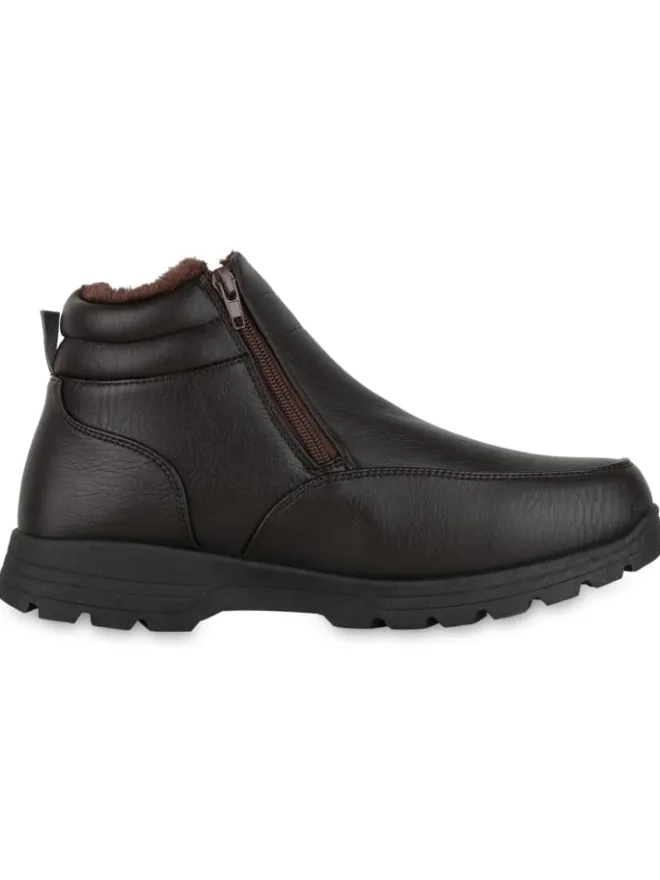 VAN HILL Stiefel & Boots^Winter Boots Benjamin in Dunkelbraun