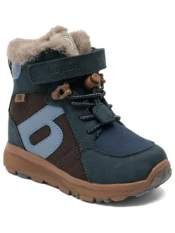 Winterboots in Dunkelblau/ Hellbraun>bisgaard New