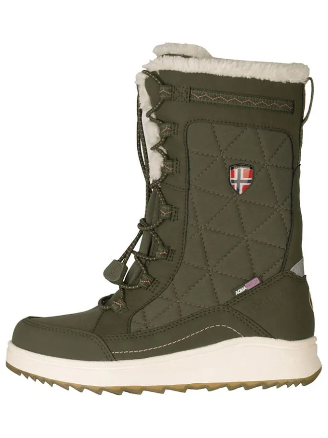 Trollkids Stiefel & Boots·Stiefel^Winterboots "Arendal" in Khaki