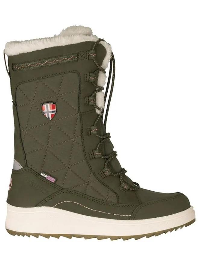 Trollkids Stiefel & Boots·Stiefel^Winterboots "Arendal" in Khaki