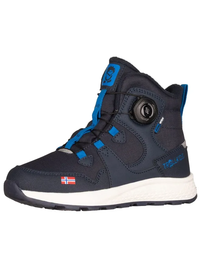 Winterboots "Bergen" in Dunkelblau>Trollkids New