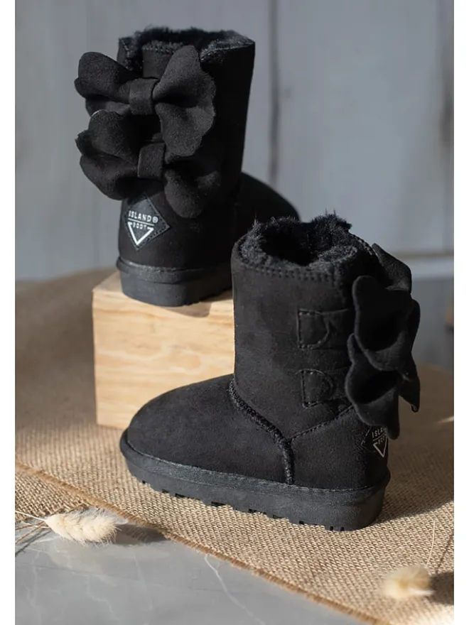 Winterboots "Bowine" in Schwarz>ISLAND BOOT Discount