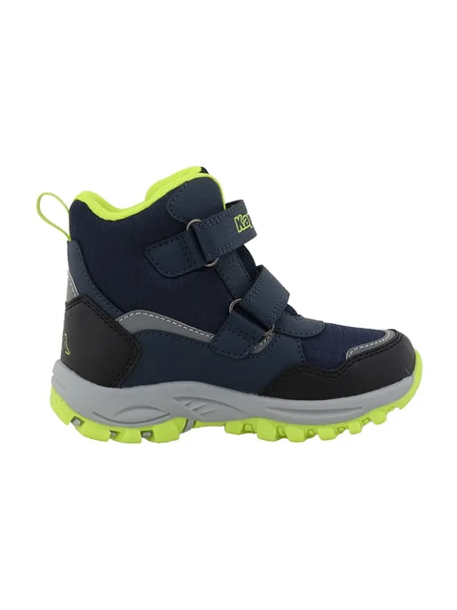 Kappa Stiefel & Boots·Boots^Winterboots "Erica" in Dunkelblau/Grün