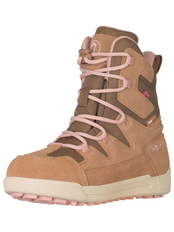 Trollkids Stiefel & Boots·Stiefel^Winterboots "Finnmark" in Hellbraun