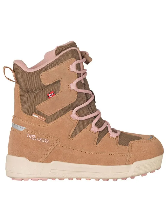 Trollkids Stiefel & Boots·Stiefel^Winterboots "Finnmark" in Hellbraun