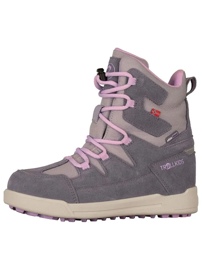 Trollkids Stiefel & Boots·Stiefel^Winterboots "Finnmark" in Lila