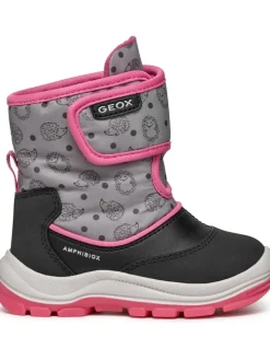 Winterboots "Flanfil" in Pink/ Grau>Geox Online