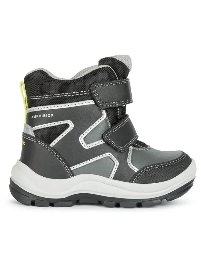 Winterboots "Flanfil" in Schwarz/ Grau>Geox Outlet