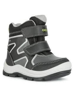Winterboots "Flanfil" in Schwarz/ Grau>Geox Outlet