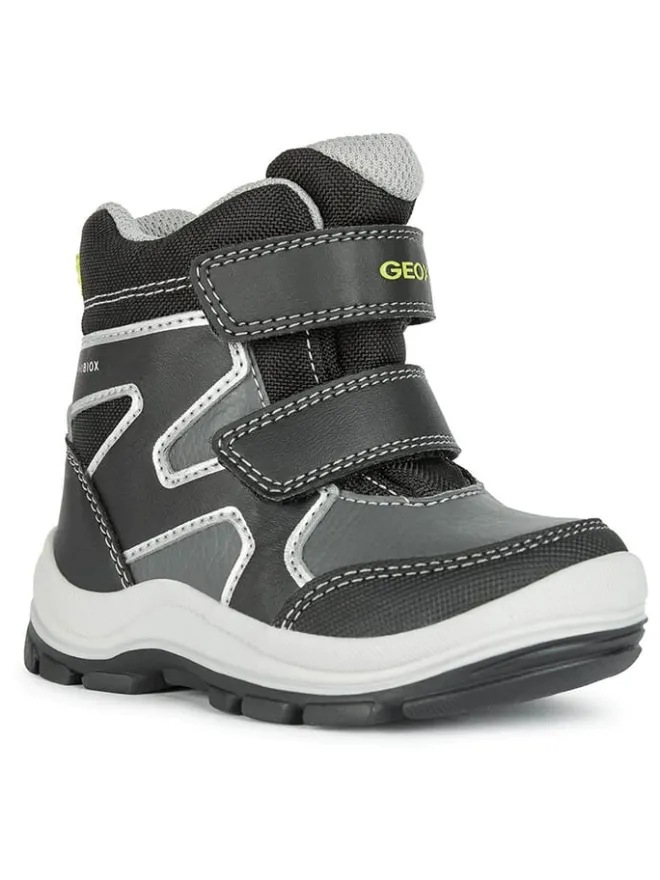 Winterboots "Flanfil" in Schwarz/ Grau>Geox Outlet