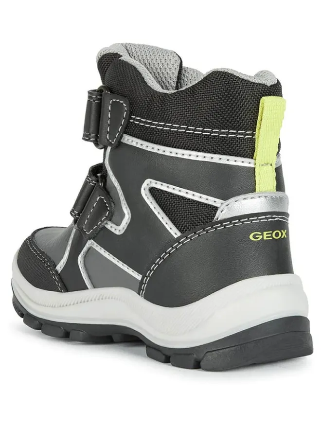 Winterboots "Flanfil" in Schwarz/ Grau>Geox Outlet