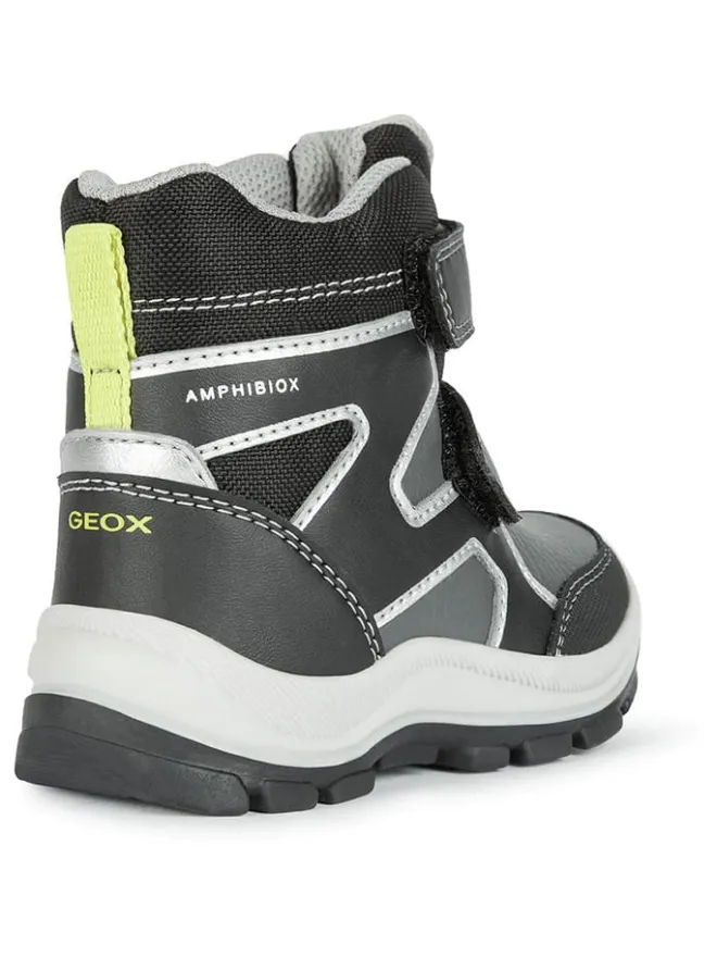 Winterboots "Flanfil" in Schwarz/ Grau>Geox Outlet