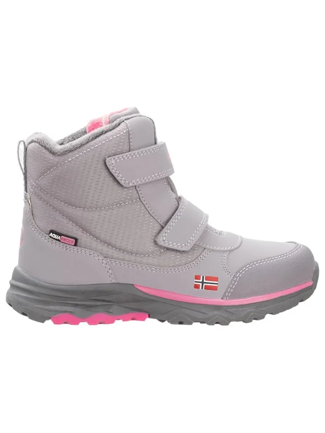 Trollkids Stiefel & Boots·Stiefel^Winterboots "Hafjell" in Grau