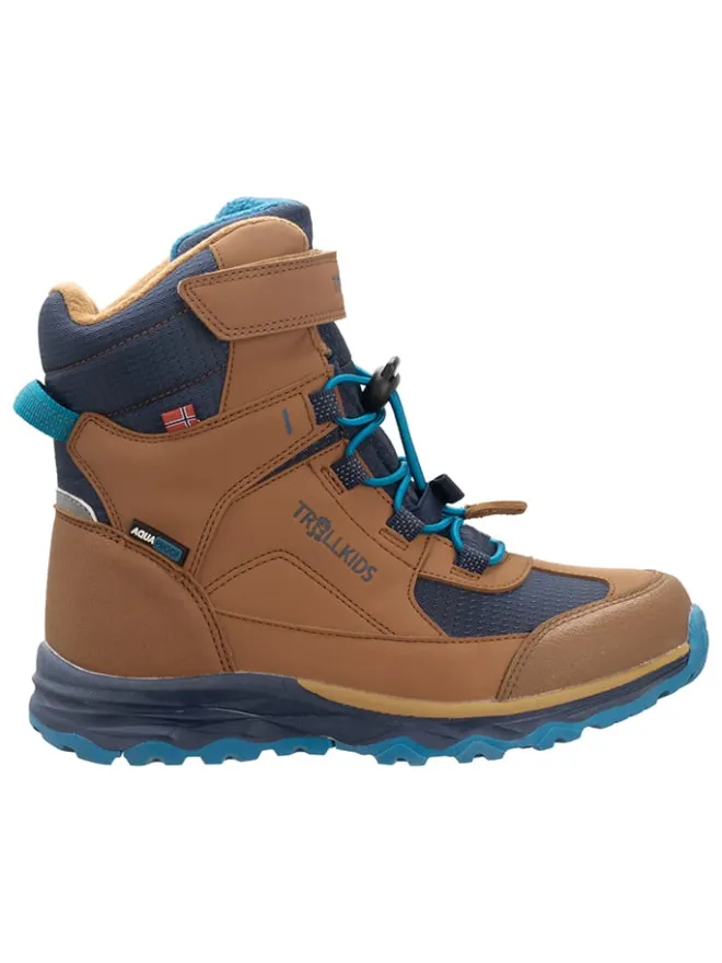 Winterboots "Hafjell" in Hellbraun>Trollkids Hot
