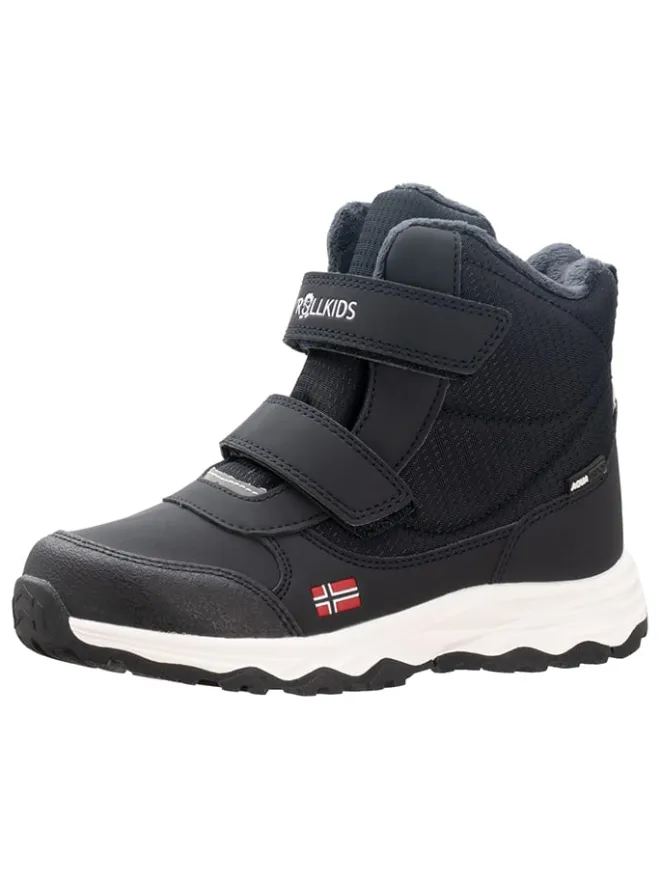 Trollkids Stiefel & Boots·Stiefel^Winterboots "Hafjell" in Schwarz