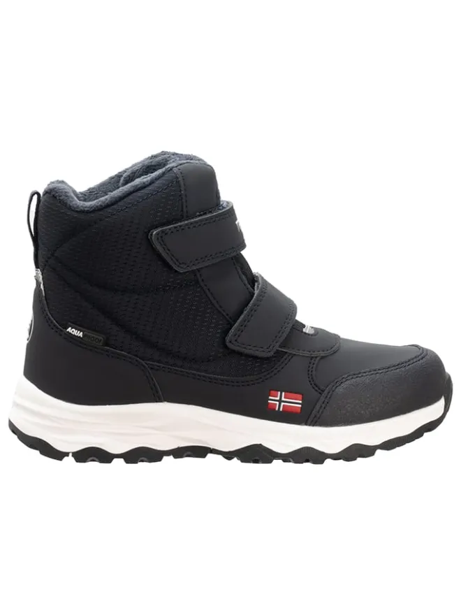 Trollkids Stiefel & Boots·Stiefel^Winterboots "Hafjell" in Schwarz