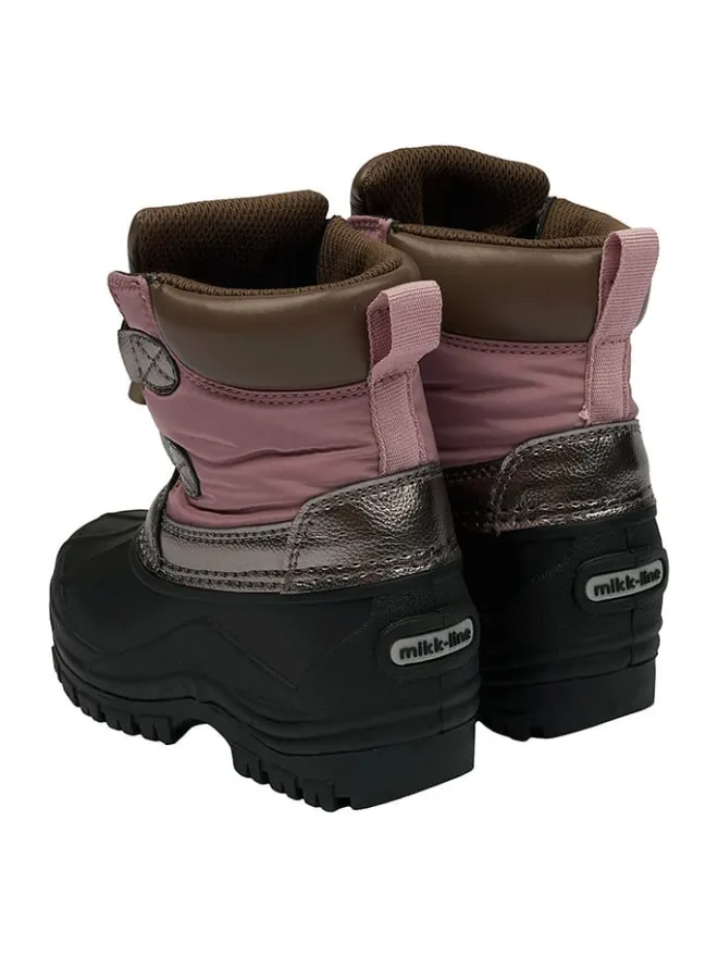 Winterboots in Beere/ Schwarz>mikk-line Clearance