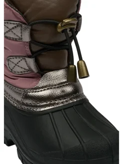Winterboots in Beere/ Schwarz><noscript><img width=