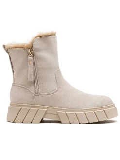 Foreverfolie Stiefel & Boots^Winterboots in Beige