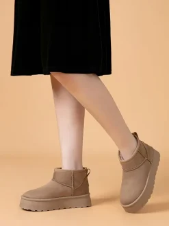 Winterboots in Beige><noscript><img width=