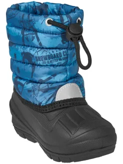Winterboots in Blau><noscript><img width=
