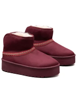 C'M Stiefel & Boots^Winterboots in Bordeaux