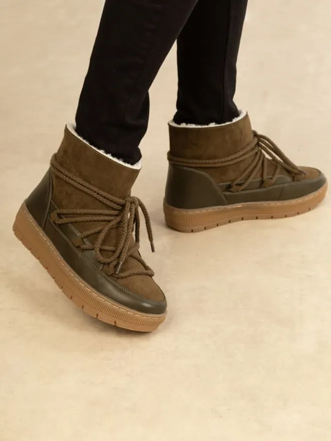 Bellucci Stiefel & Boots^Winterboots in Dunkelgrün