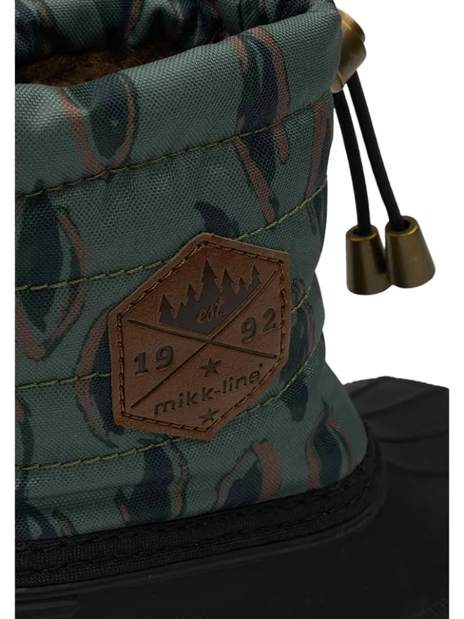 mikk-line Stiefel & Boots|Stiefel & Boots·Boots^Winterboots in Dunkelgrün/ Schwarz