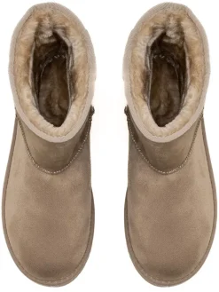 Winterboots in Hellbraun><noscript><img width=