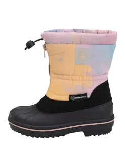 Winterboots in Rosa/ Blau>Color Kids Clearance