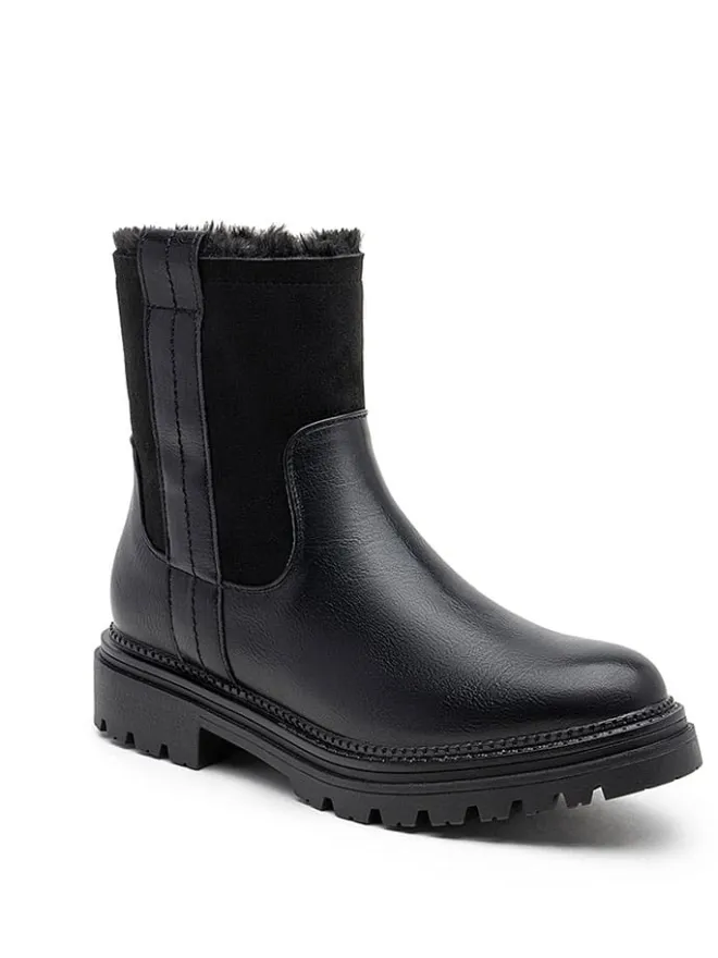 Foreverfolie Stiefel & Boots^Winterboots in Schwarz