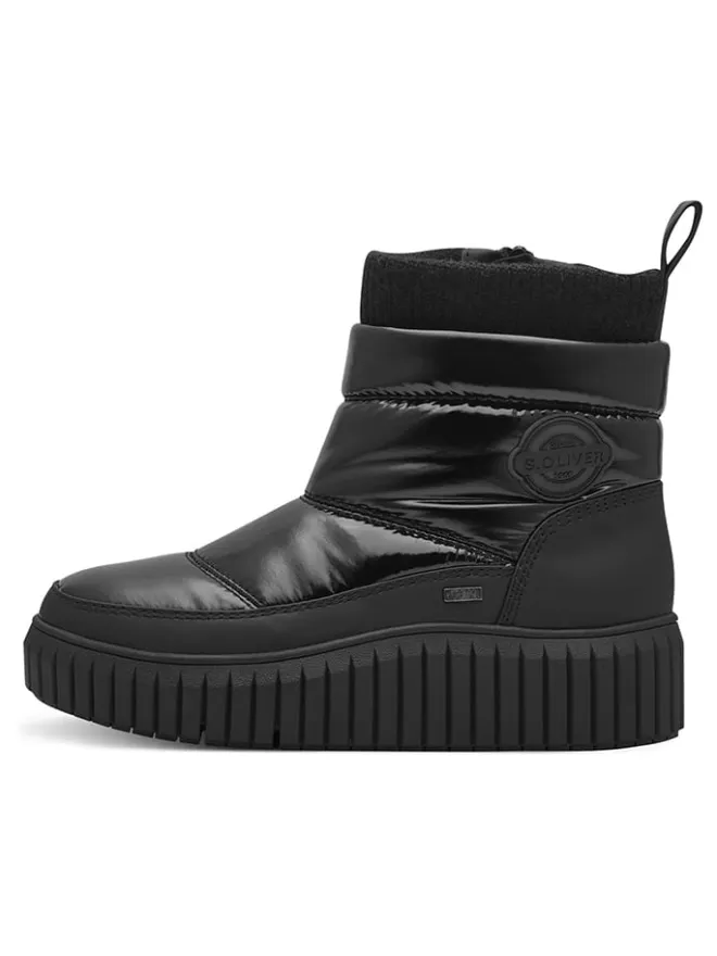 Winterboots in Schwarz>s.Oliver Outlet