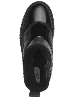 Winterboots in Schwarz><noscript><img width=