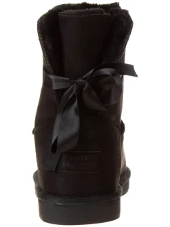 Winterboots in Schwarz><noscript><img width=