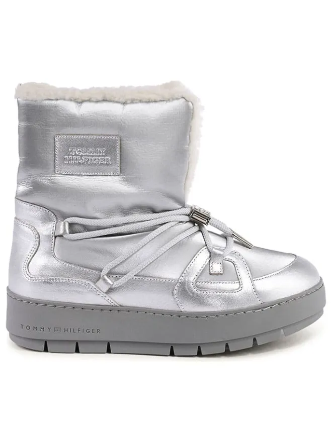 Winterboots in Silber>Tommy Hilfiger Shoes Best
