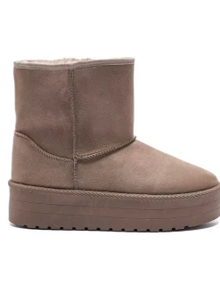 C'M Stiefel & Boots^Winterboots in Taupe