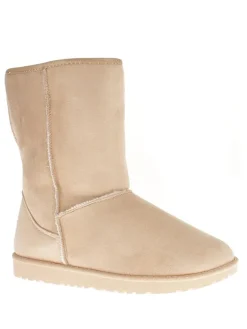 Winterboots "Joy" in Beige>Blackfield Clearance