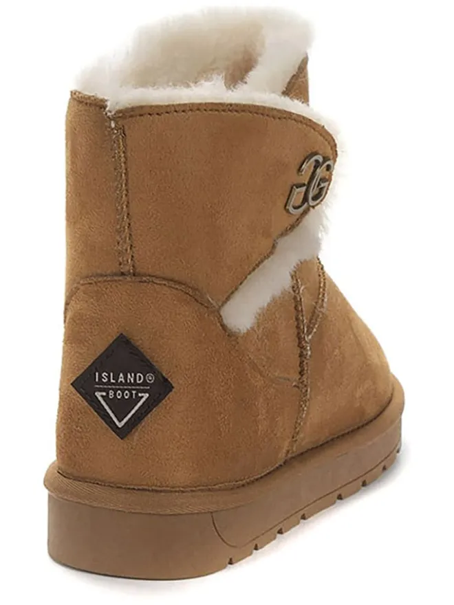 ISLAND BOOT Stiefel & Boots^Winterboots "Kabriela" in Hellbraun