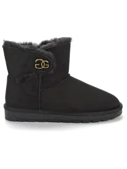 Winterboots "Kabriela" in Schwarz>ISLAND BOOT Clearance