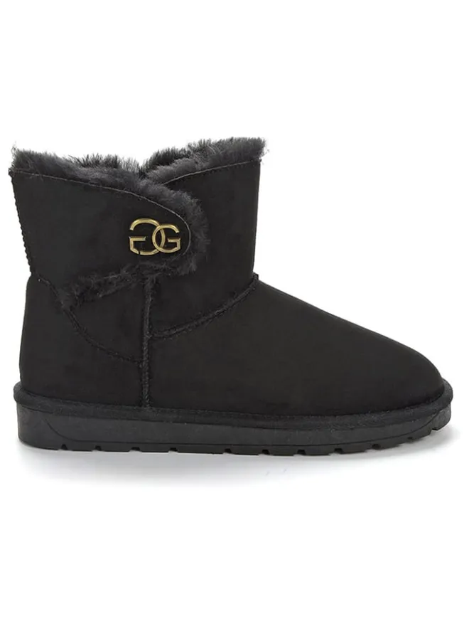Winterboots "Kabriela" in Schwarz>ISLAND BOOT Clearance