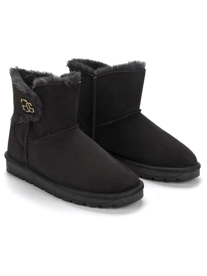 Winterboots "Kabriela" in Schwarz>ISLAND BOOT Clearance