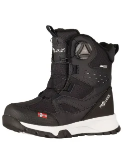 Winterboots "Kirkenes" in Schwarz>Trollkids Hot