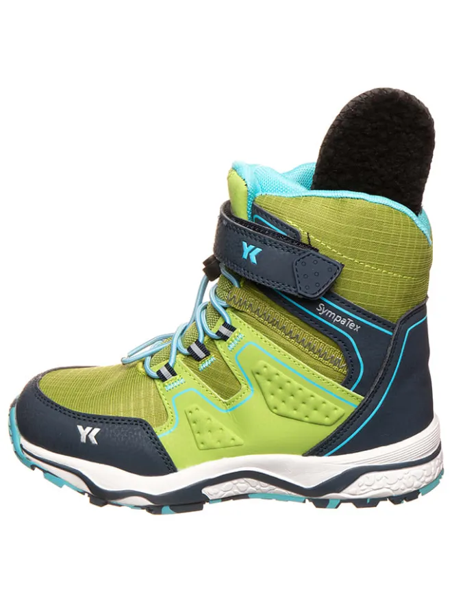 Lurchi Stiefel & Boots·Boots^Winterboots "Lando" in Grün/ Blau