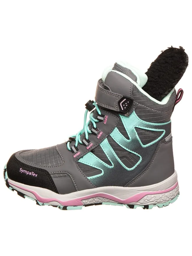 Winterboots "Lenno" in Grau/ Hellblau>Lurchi Clearance