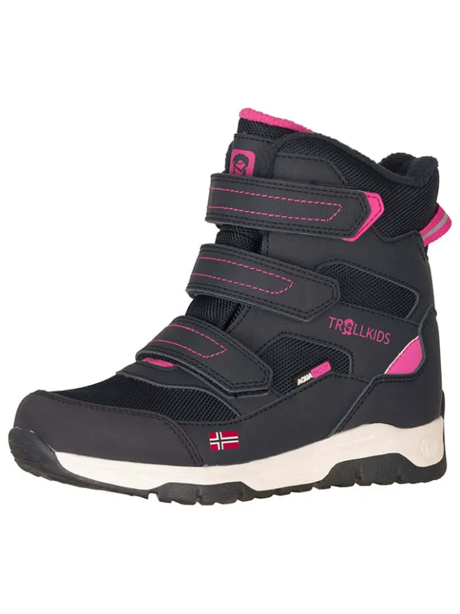 Trollkids Stiefel & Boots·Stiefel^Winterboots "Lofoten" in Dunkelblau